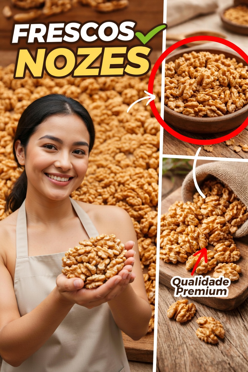 Médicos revelam o que comer nozes todos os dias pode fazer pelo seu coração, cérebro e muito mais