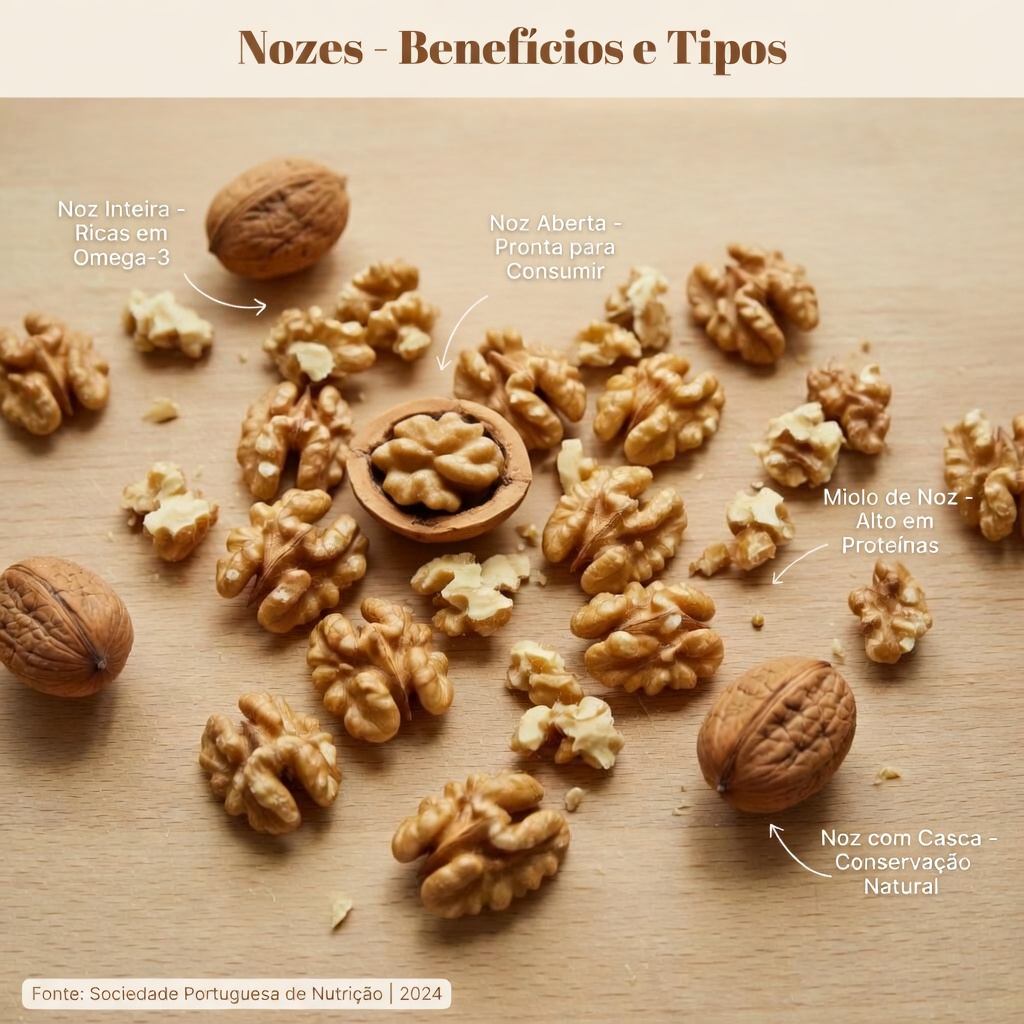 Médicos revelam o que comer nozes todos os dias pode fazer pelo seu coração, cérebro e muito mais