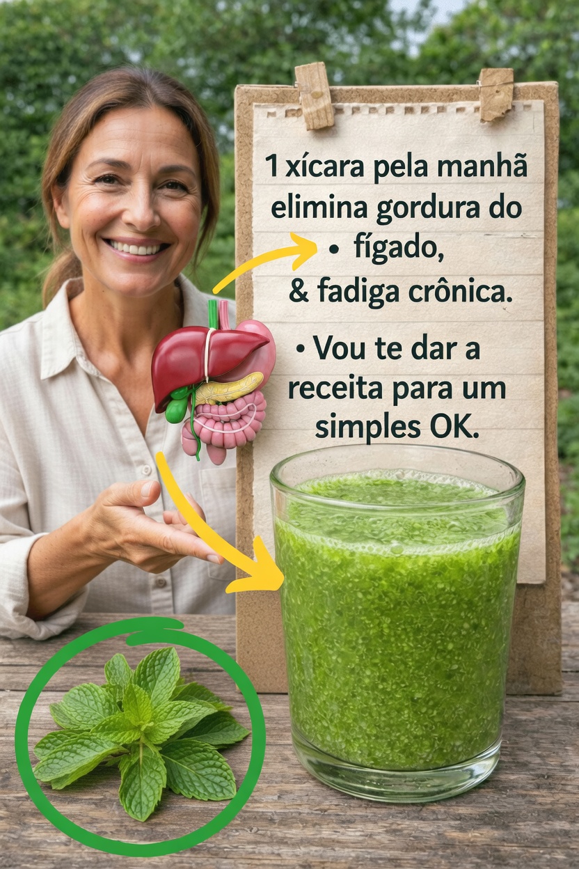Descubra Esta Receita Fácil de Bebida Verde Matinal para Apoiar a Saúde do Seu Fígado e Aumentar Seus Níveis Diários de Energia
