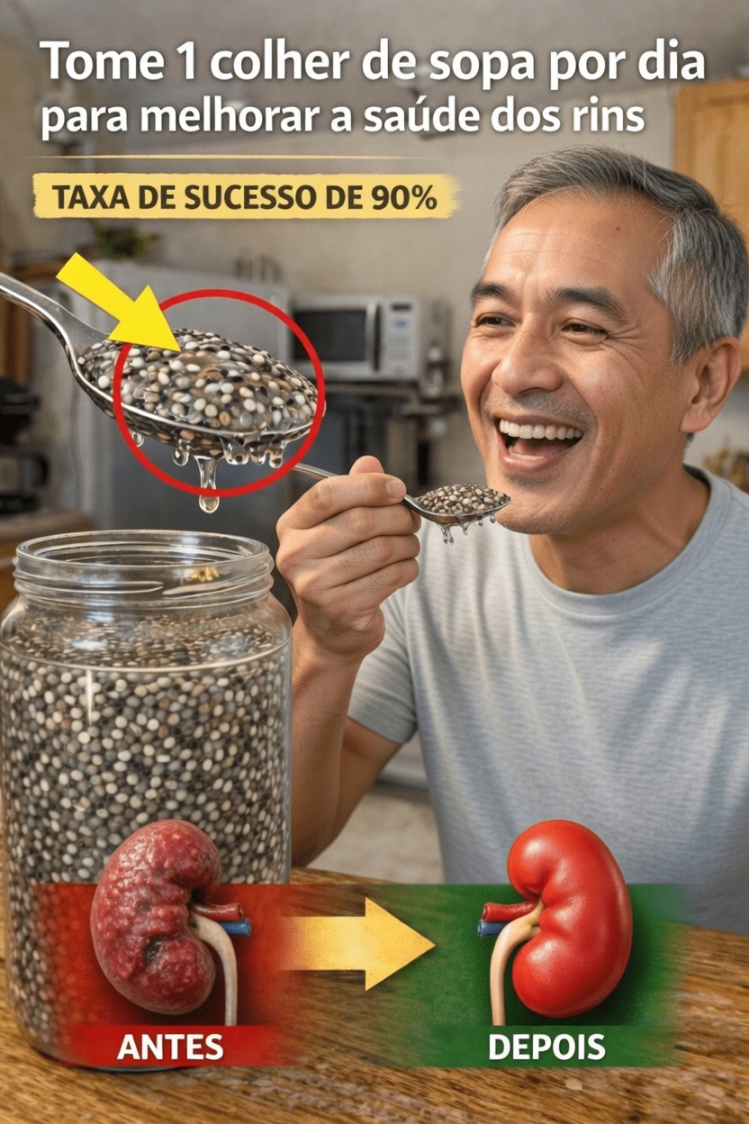 O Que Você Deve Saber Sobre Tomar Uma Colher de Sementes de Chia Diariamente para Apoiar a Saúde dos Rins