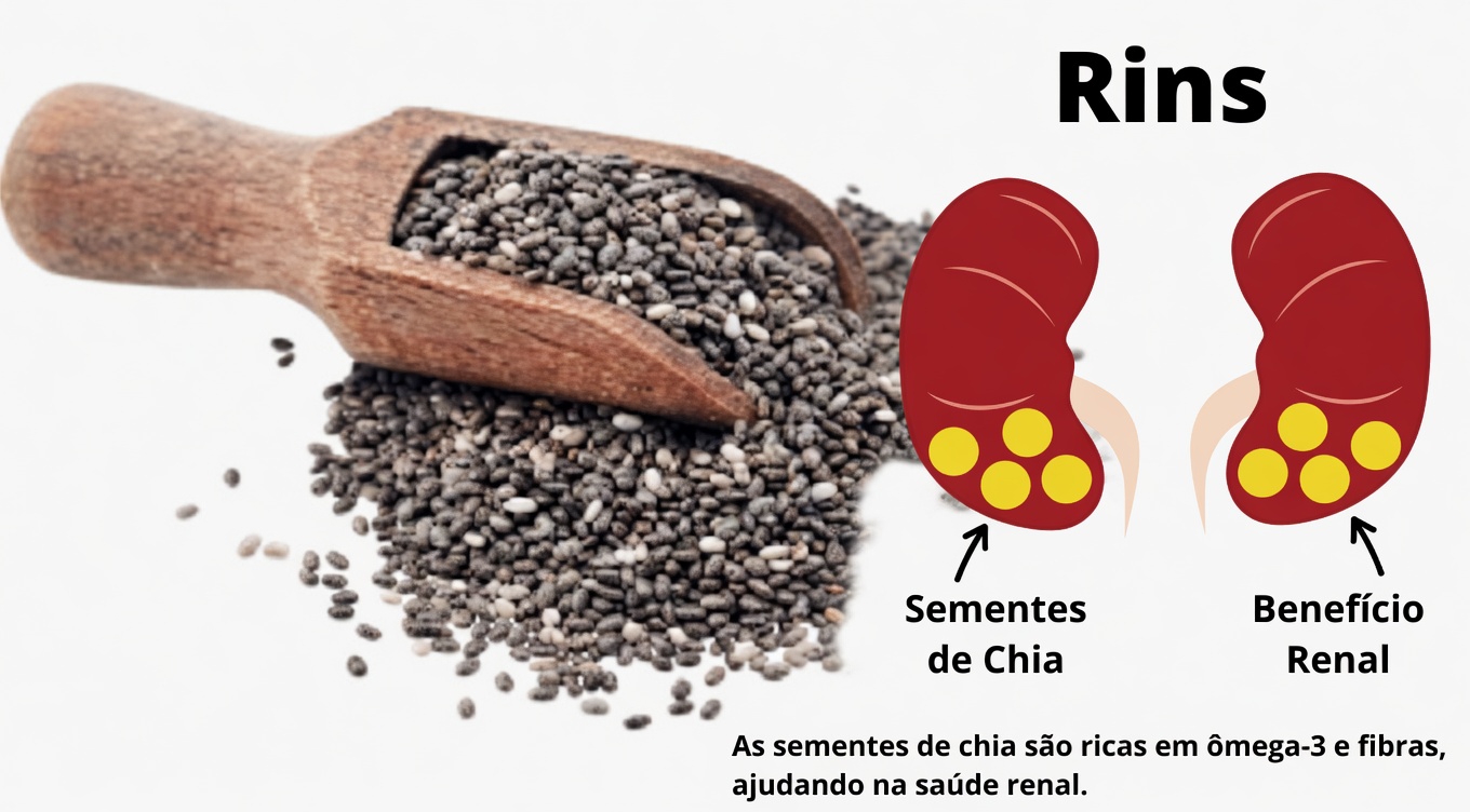 O Que Você Deve Saber Sobre Tomar Uma Colher de Sementes de Chia Diariamente para Apoiar a Saúde dos Rins