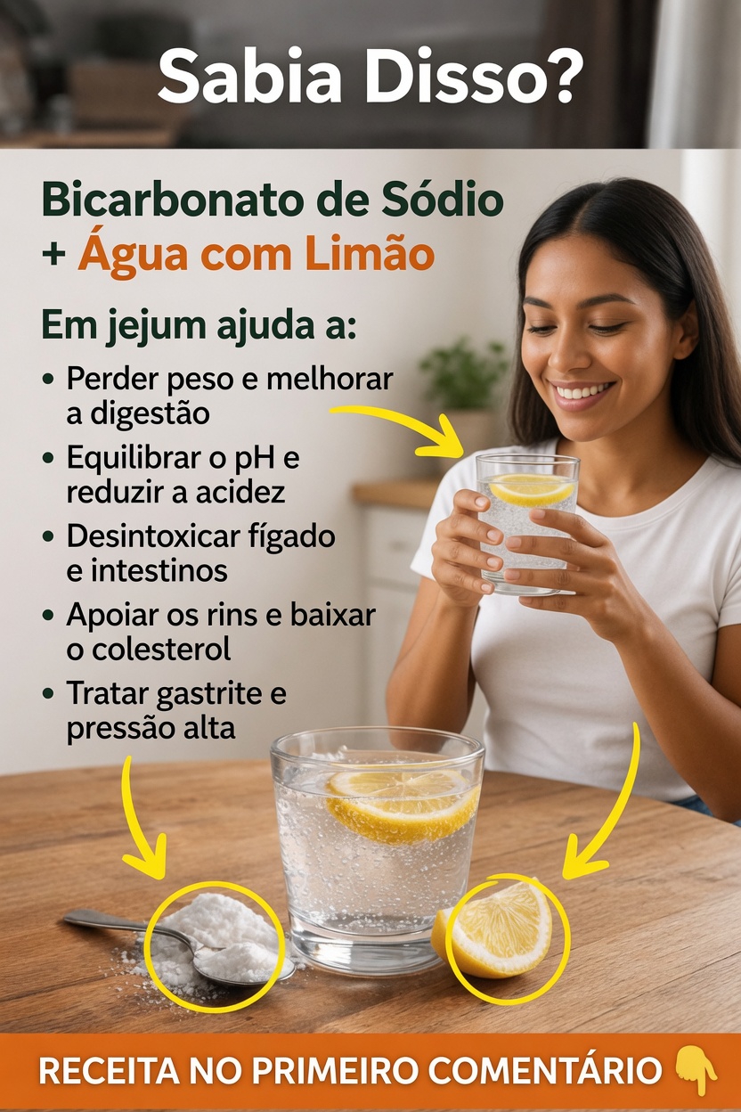 Descubra o Que Realmente Acontece Quando Você Mistura Bicarbonato de Sódio e Água com Limão em Jejum Todas as Manhãs