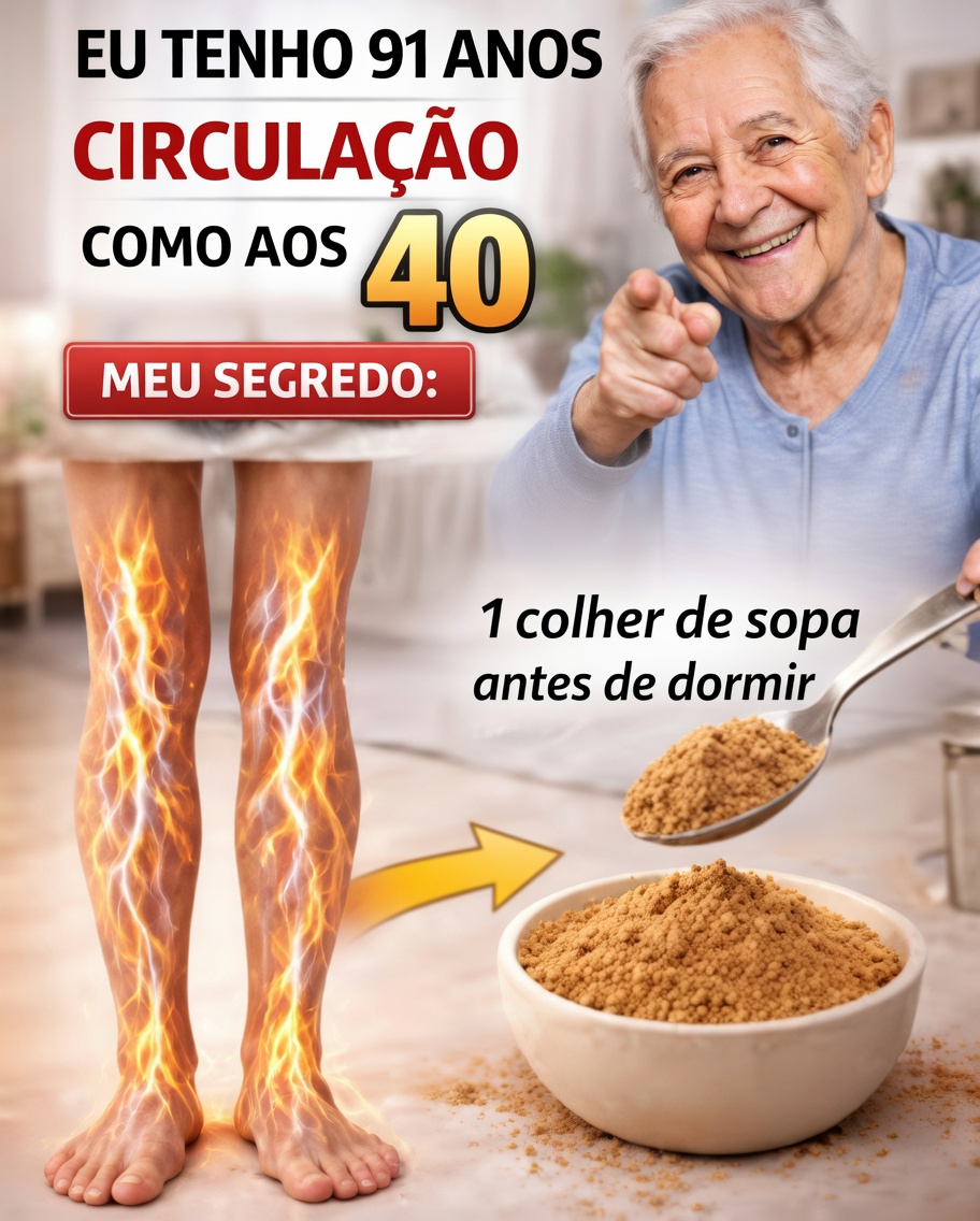 Por que muitos idosos estão adicionando uma colher de pimenta-caiena antes de dormir para ajudar na circulação das pernas