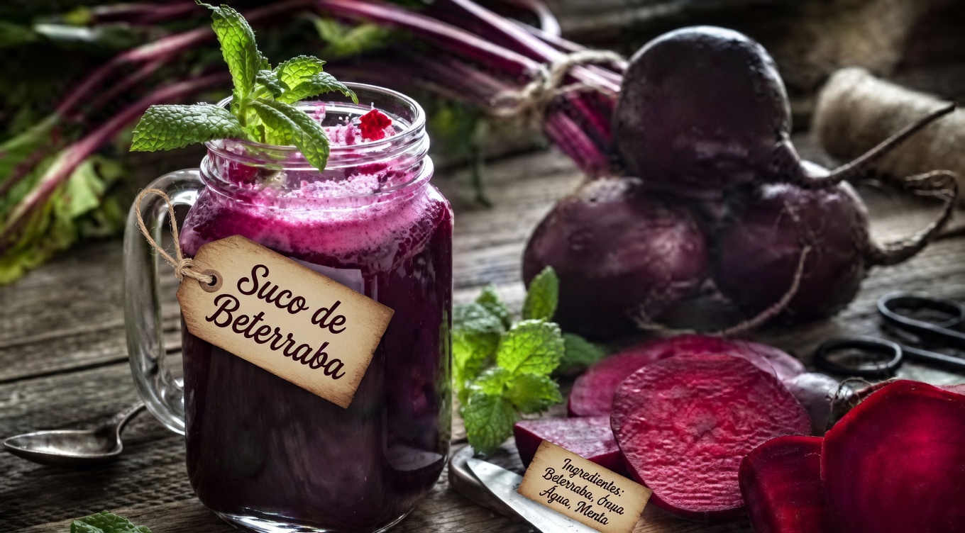 Como Fazer Esta Vibrante Receita de Suco de Beterraba e Incorporá-la à Sua Rotina Matinal