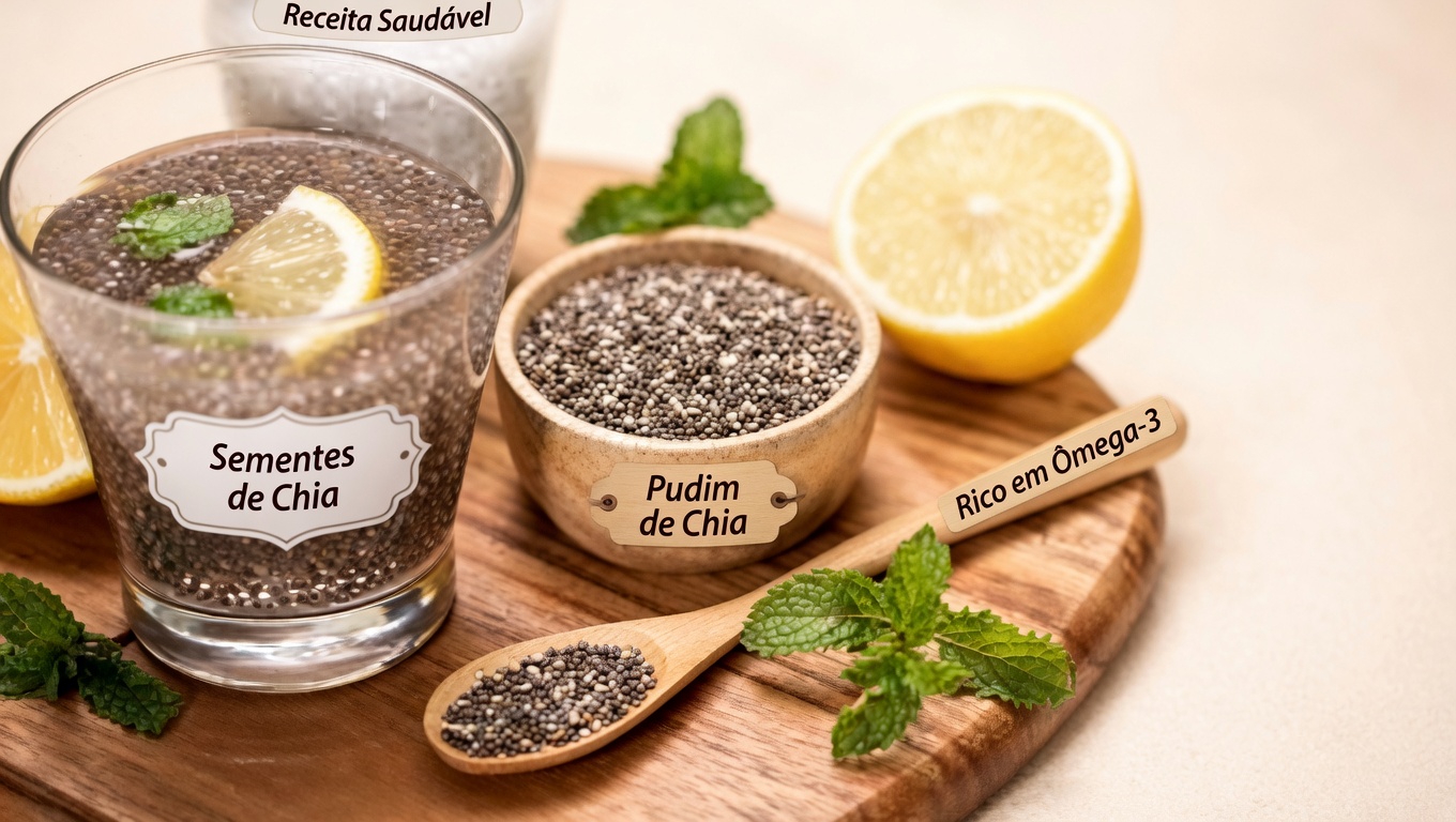 Receita de Bebida com Sementes de Chia: Passos Fáceis para Incorporar Essa Semente Rica em Nutrientes à Sua Rotina Matinal
