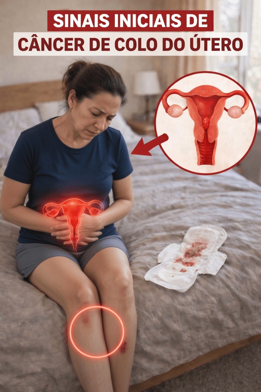 9 sinais precoces de alerta do câncer do colo do útero que a maioria das mulheres ignora até ser tarde demais