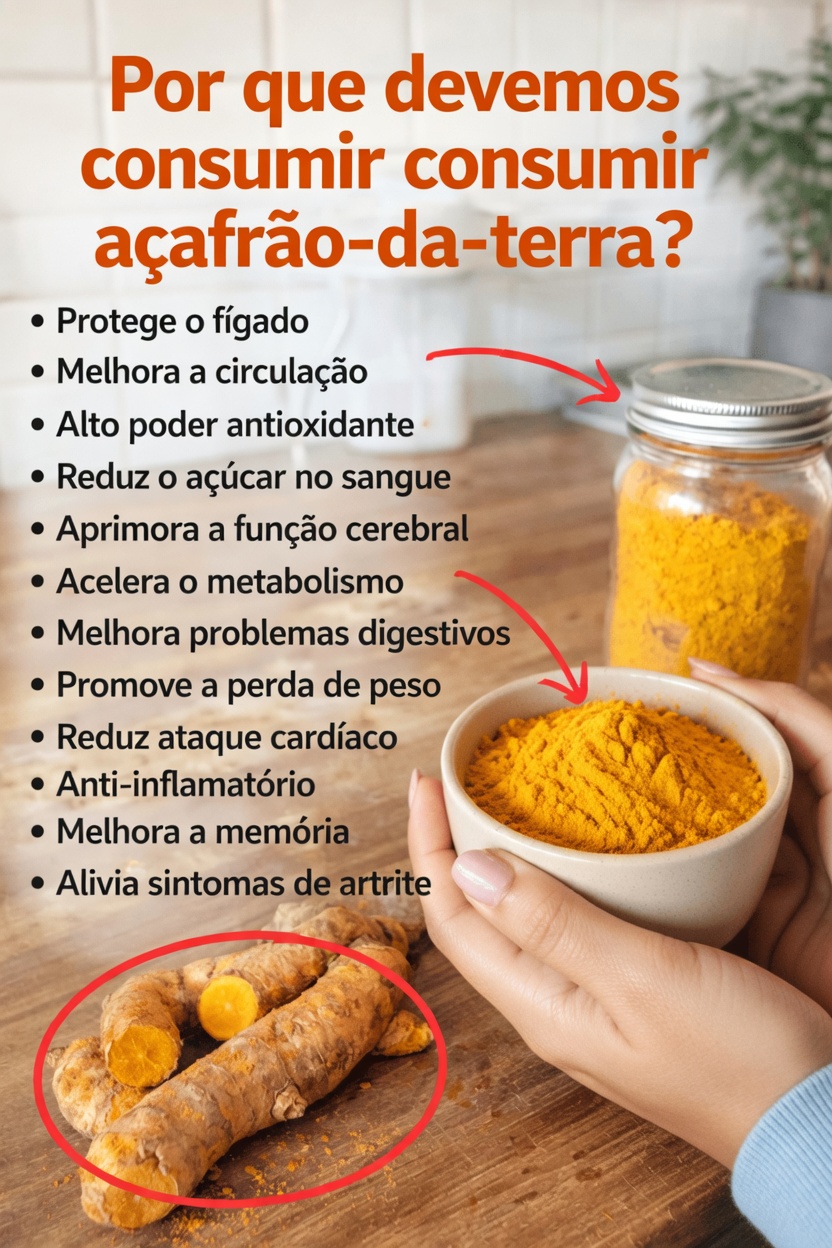 Por que devemos adicionar cúrcuma à nossa rotina diária?