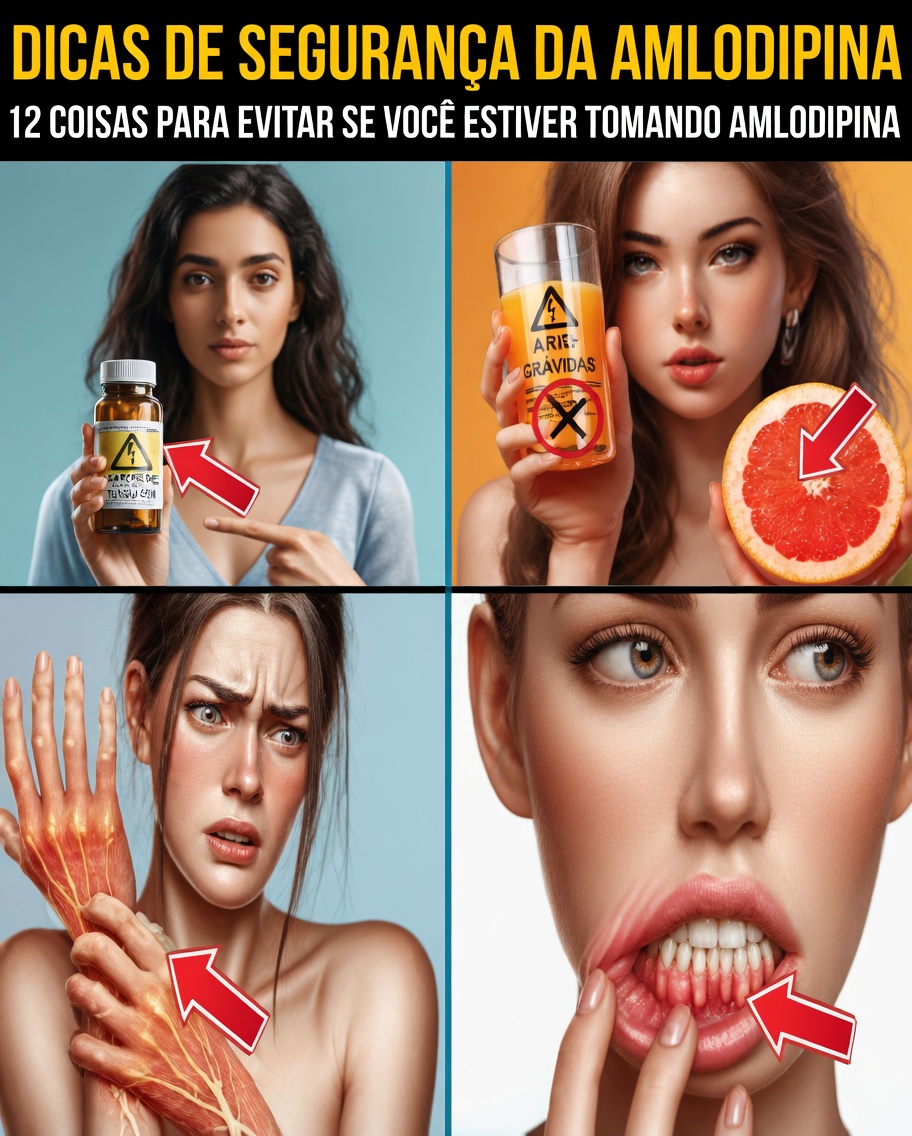 8 hábitos que você deve parar este ano se estiver tomando amlodipina – e por quê