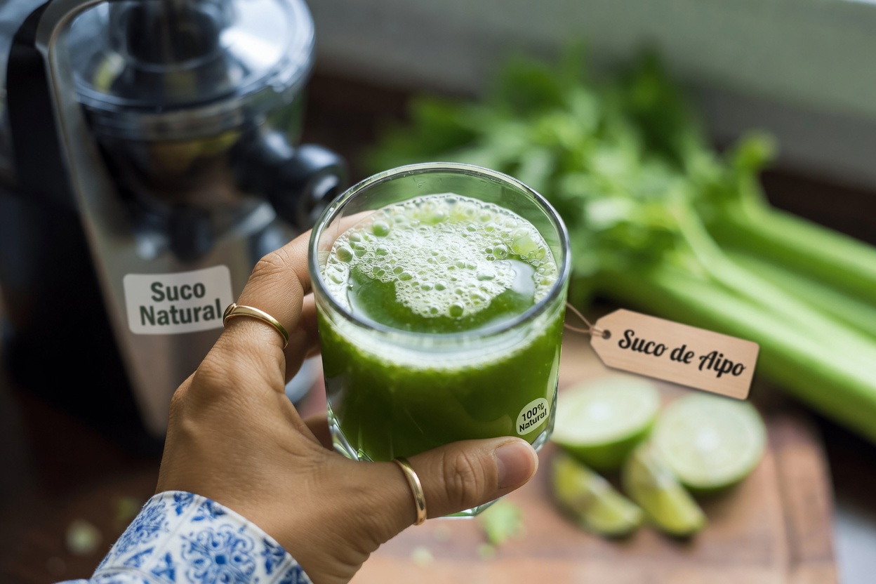 O Suco de Aipo é Realmente Tão Poderoso? O Que a Ciência Diz Sobre Esta Popular Bebida Verde