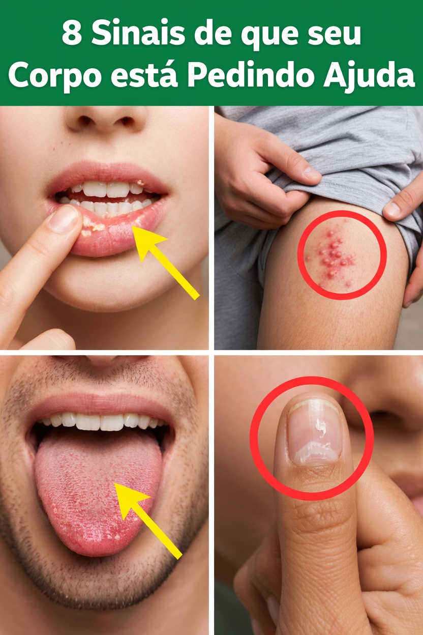 8 sinais comuns de que seu corpo pode estar pedindo mais atenção