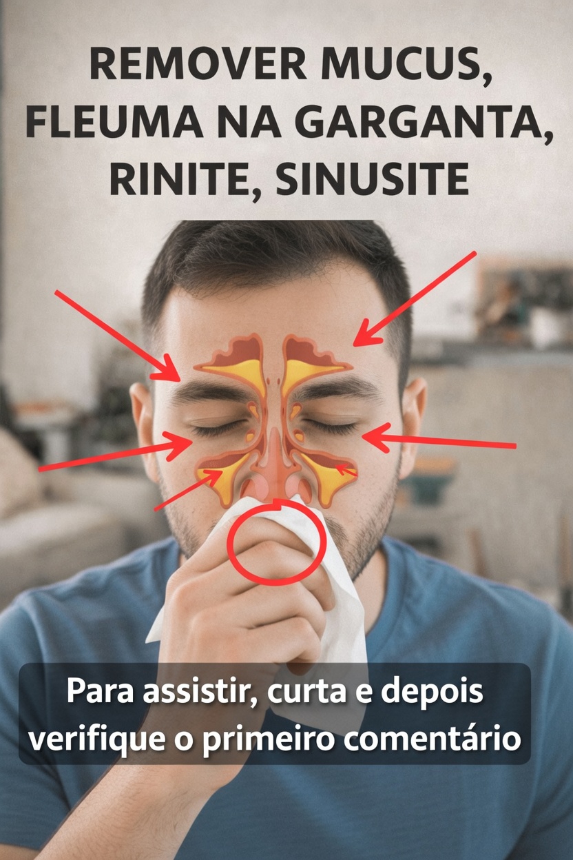 Como Eliminar o Muco e a Fleuma da Garganta e do Nariz com Hábitos Simples do Dia a Dia