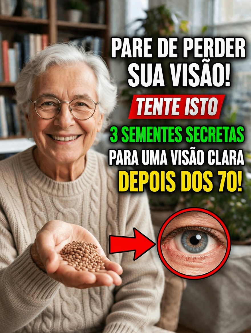 Descubra Hábitos Diários Simples com Sementes que Podem Ajudar no Conforto Ocular e no Bem-Estar da Visão Após os 70