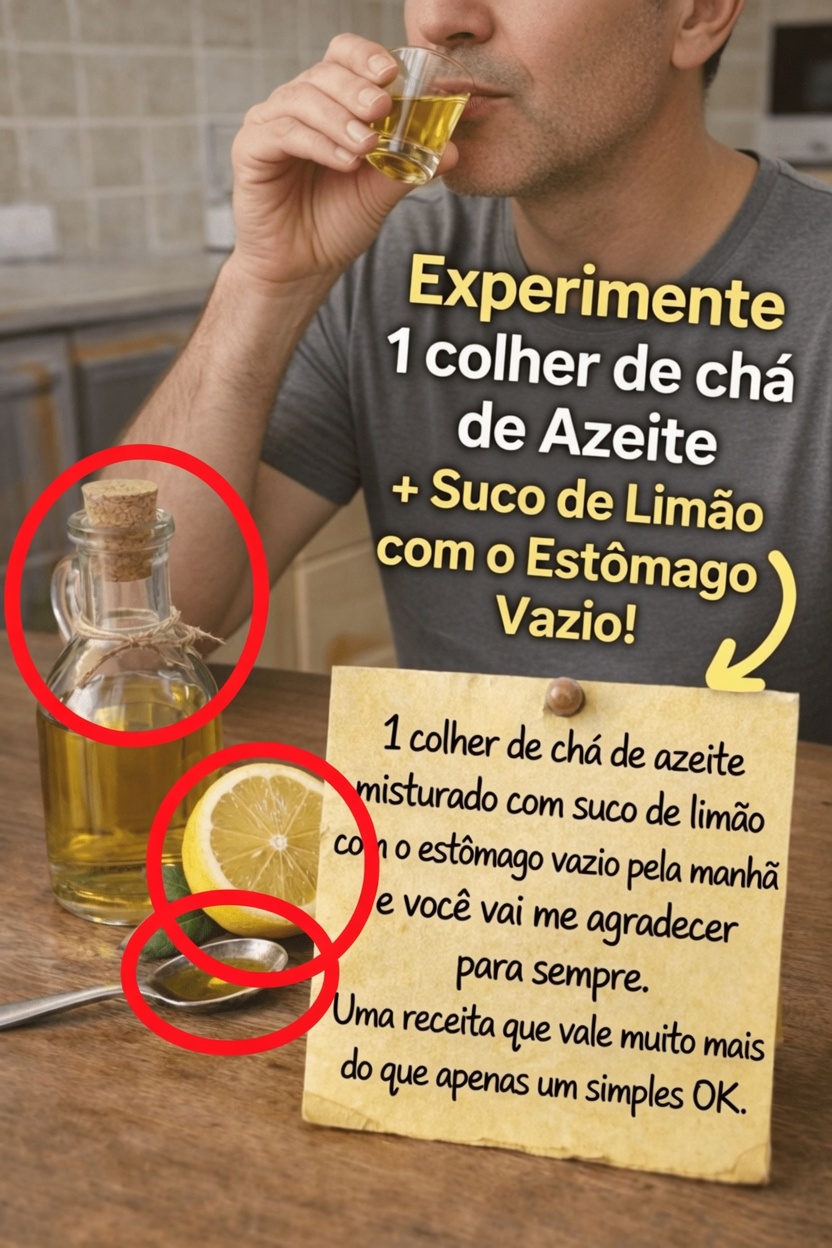 Vale Mesmo a Pena Experimentar Beber Azeite com Suco de Limão em Jejum?