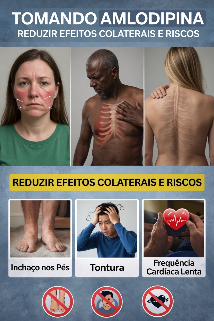 6 efeitos colaterais comuns da amlodipina que você pode sentir e maneiras fáceis de ajudar a minimizar o desconforto