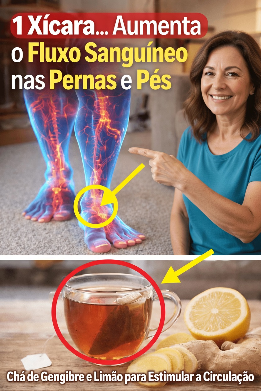 1 xícara por dia: uma maneira simples de ajudar a manter a circulação saudável nas pernas e nos pés