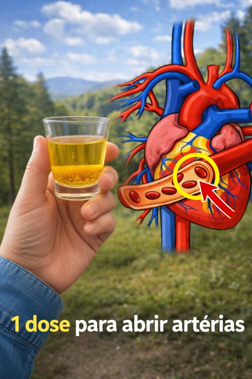 Descubra esta receita simples de dose diária que muitos usam para ajudar a manter a saúde do coração e o bom funcionamento das artérias