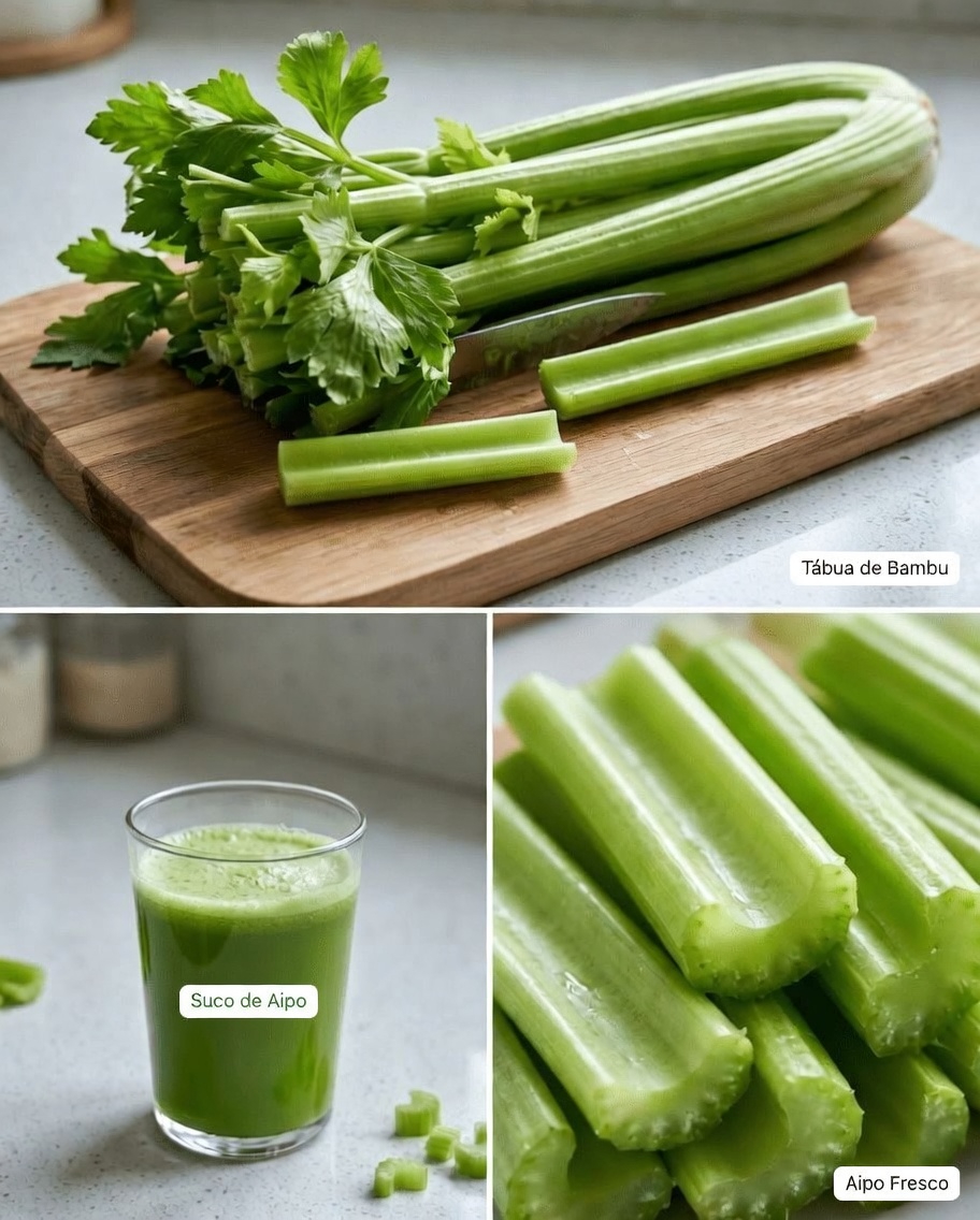 Como o aipo pode se encaixar na sua rotina de bem-estar: receita fácil de suco e dicas práticas para experimentar hoje