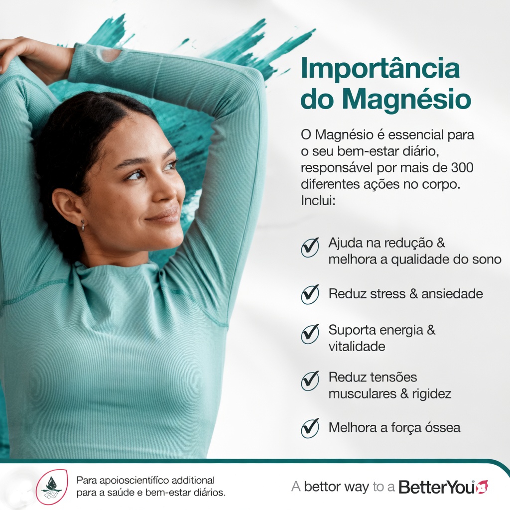 Tudo o que você precisa saber sobre como o magnésio apoia sua saúde, dos ossos a uma melhor energia diária