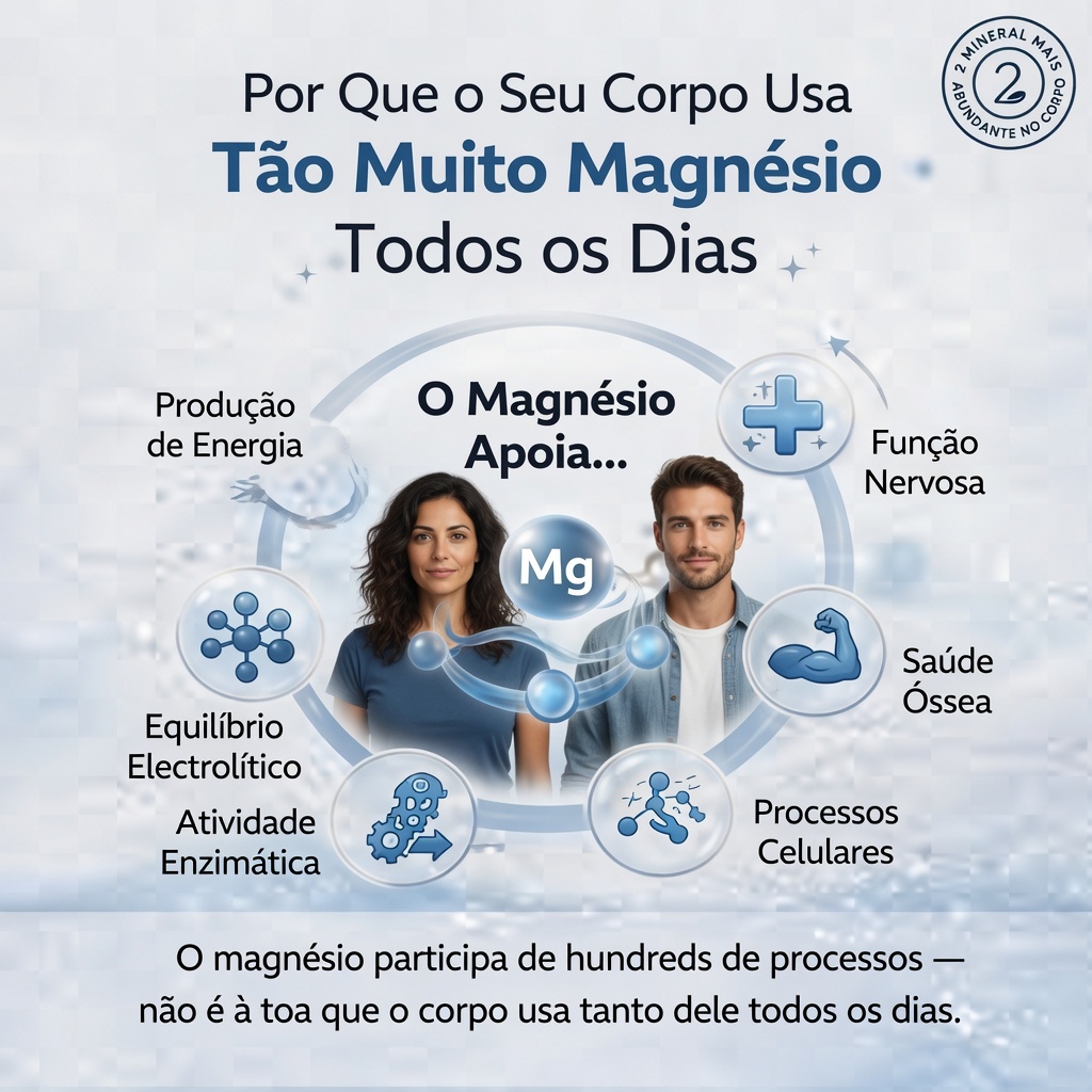 Tudo o que você precisa saber sobre como o magnésio apoia sua saúde, dos ossos a uma melhor energia diária