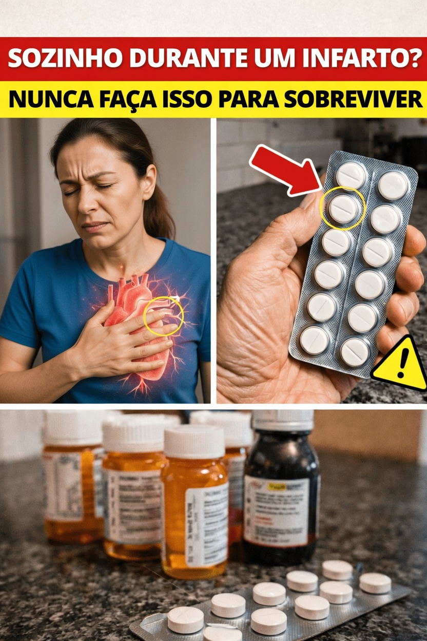 Como sobreviver a um ataque cardíaco sozinho depois dos 60 – 7 dicas que salvam vidas que todo idoso deve conhecer