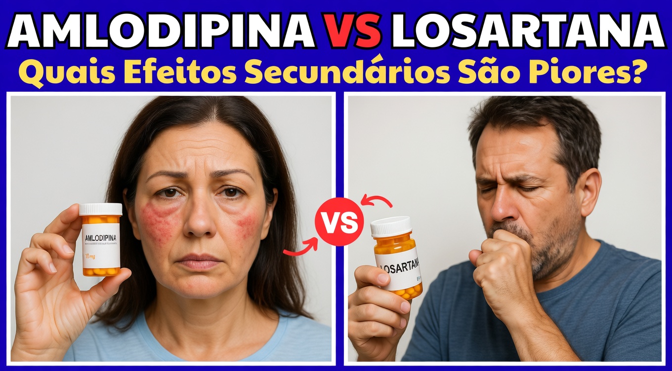 Amlodipina vs Losartana: Efeitos Colaterais, Descubra as Principais Diferenças e Dicas Práticas para Melhor Controle da Pressão Arterial
