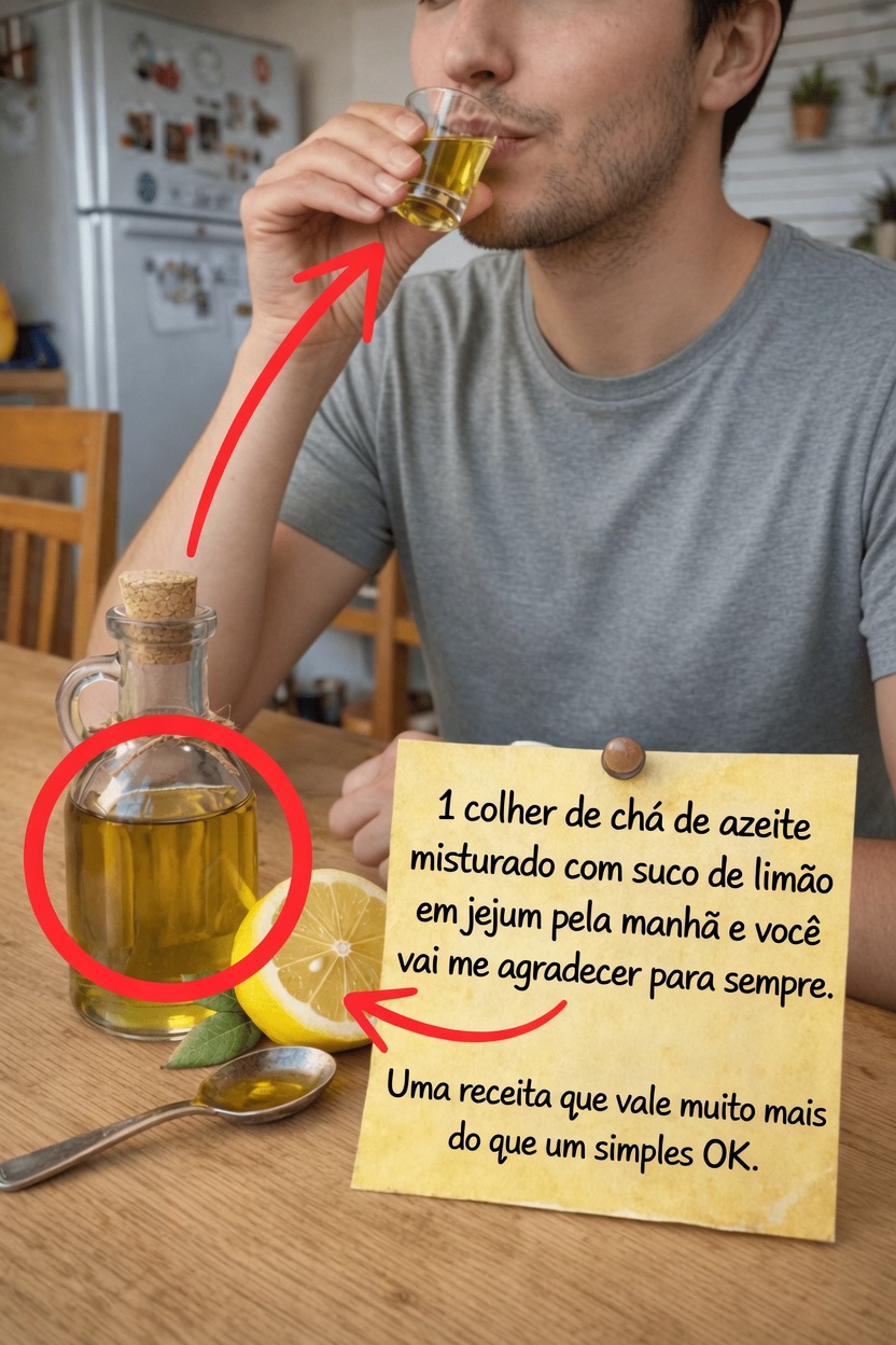 Vale mesmo a pena experimentar beber azeite com suco de limão em jejum?