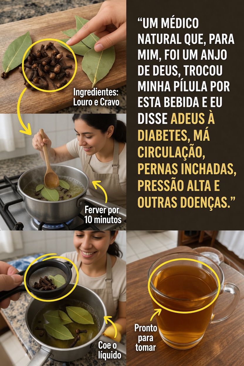 Você já experimentou esta simples bebida de louro e cravo para o bem-estar diário?