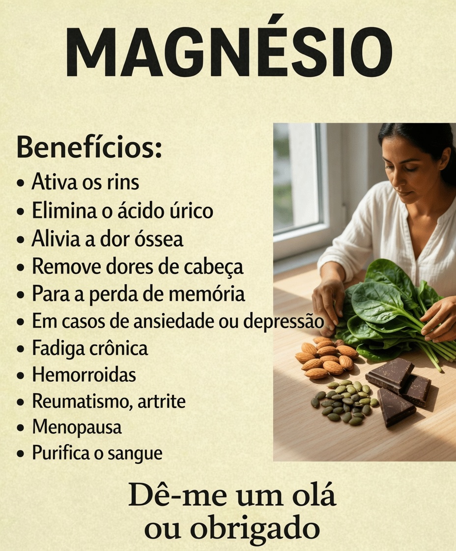 Como o Magnésio Apoia os Níveis de Energia, o Humor, a Saúde Óssea e Muito Mais na Sua Rotina Diária de Bem-Estar