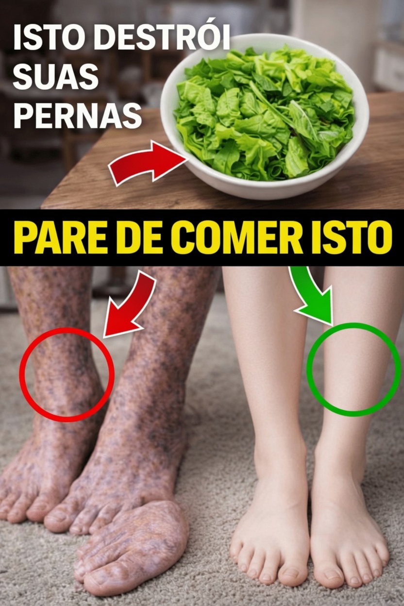 15 alimentos que podem piorar a dormência e o formigamento nos pés em idosos