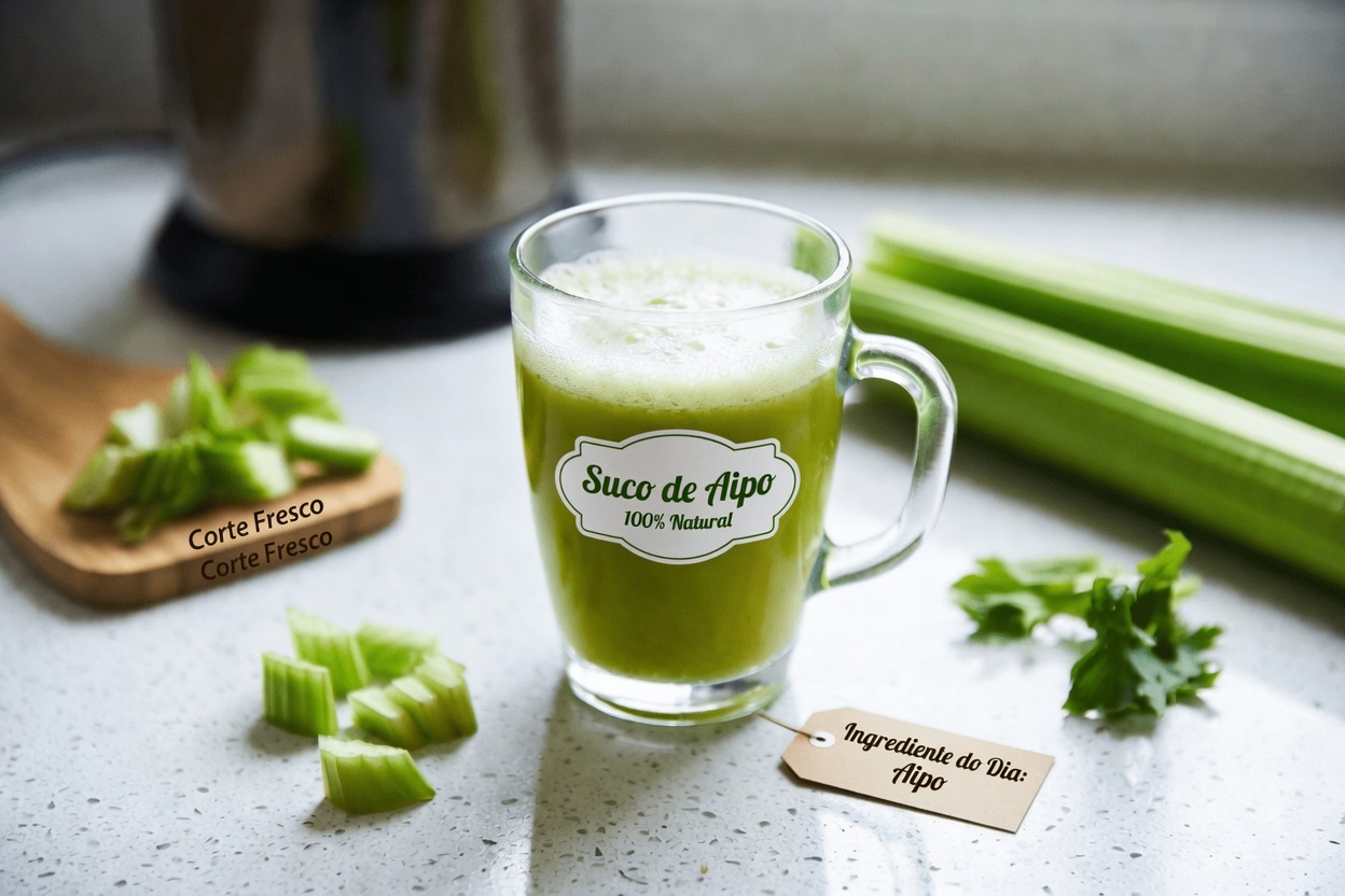 Descubra a Tendência Simples do Suco de Aipo: O que a Ciência Diz Sobre Esta Popular Bebida Verde