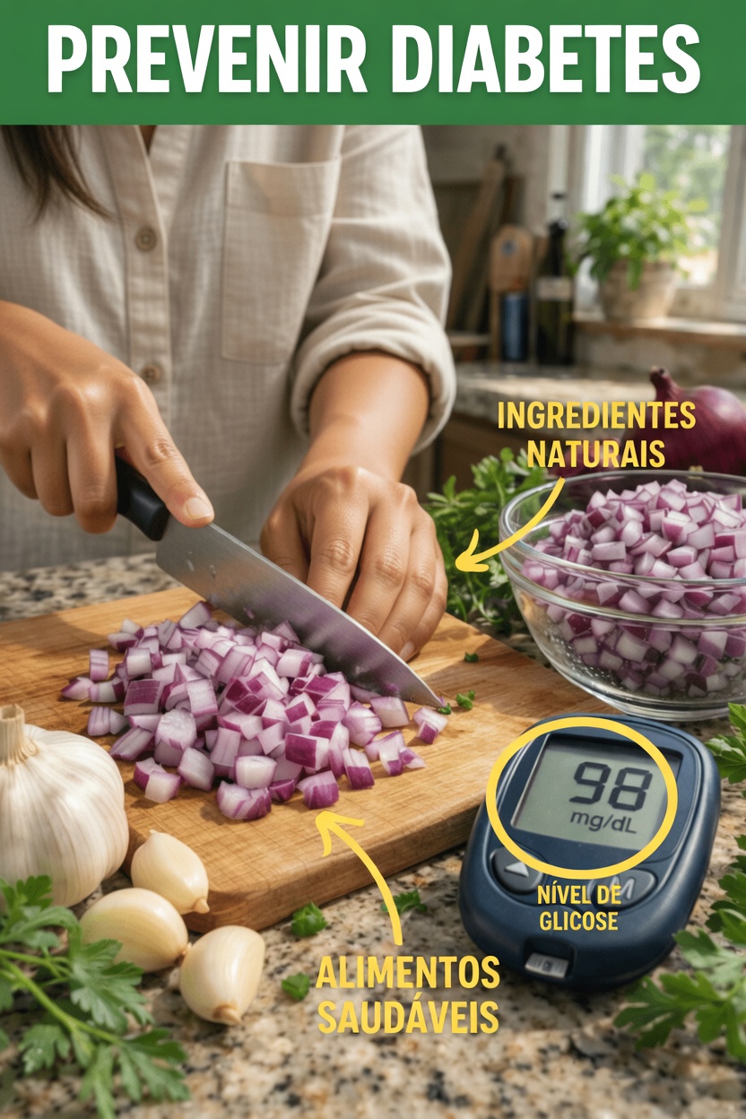 Como a cebola roxa ajuda a manter níveis saudáveis de açúcar no sangue? Hábitos simples na cozinha que vale a pena explorar