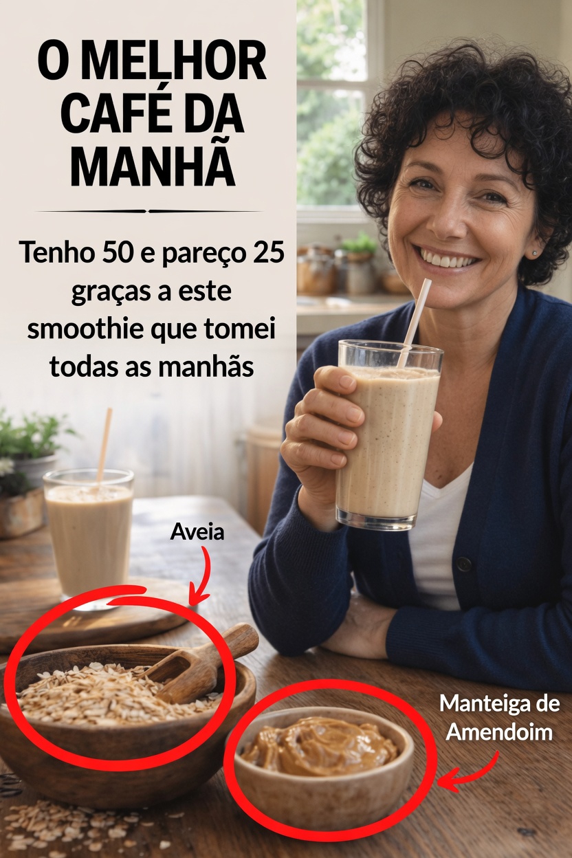 Como uma Simples Rotina de Smoothie Matinal Pode Apoiar Sua Energia e Bem-Estar Após os 50
