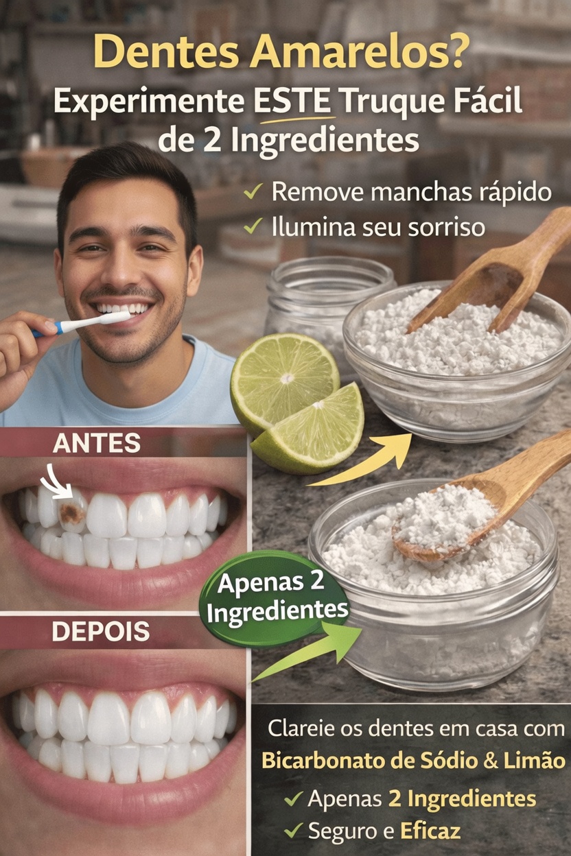 O que você DEVE saber antes de usar bicarbonato de sódio para clarear os dentes