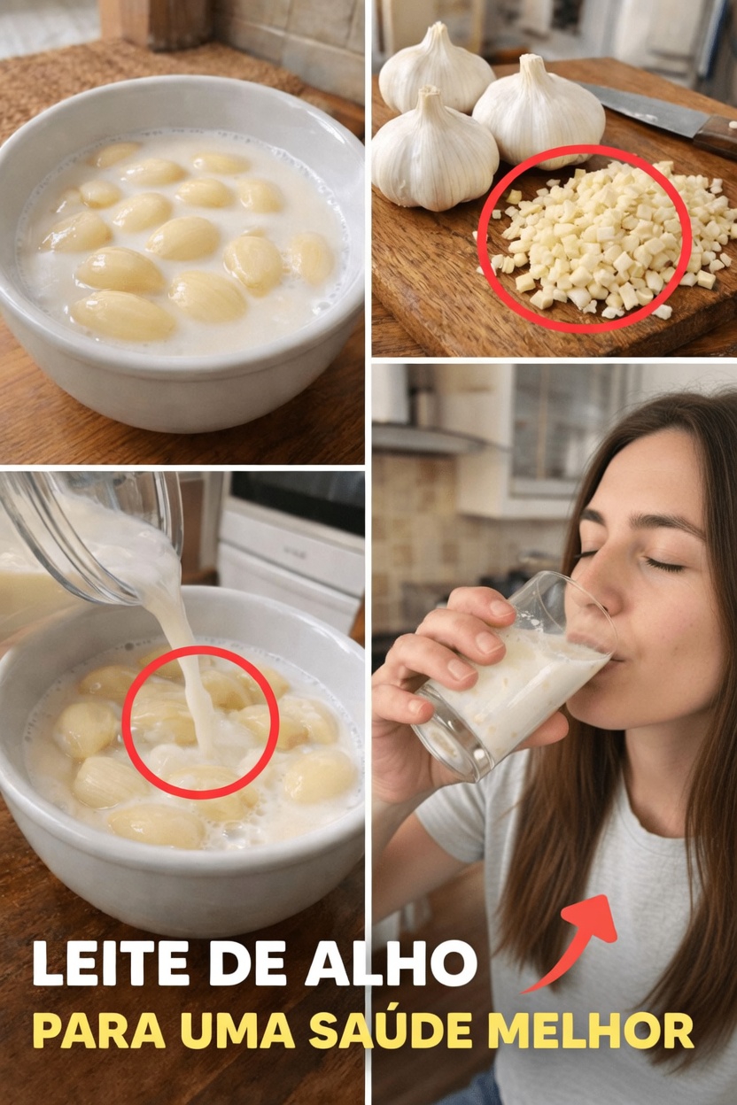 Você já tentou ferver alho no leite? Este hábito simples pode surpreendê-lo