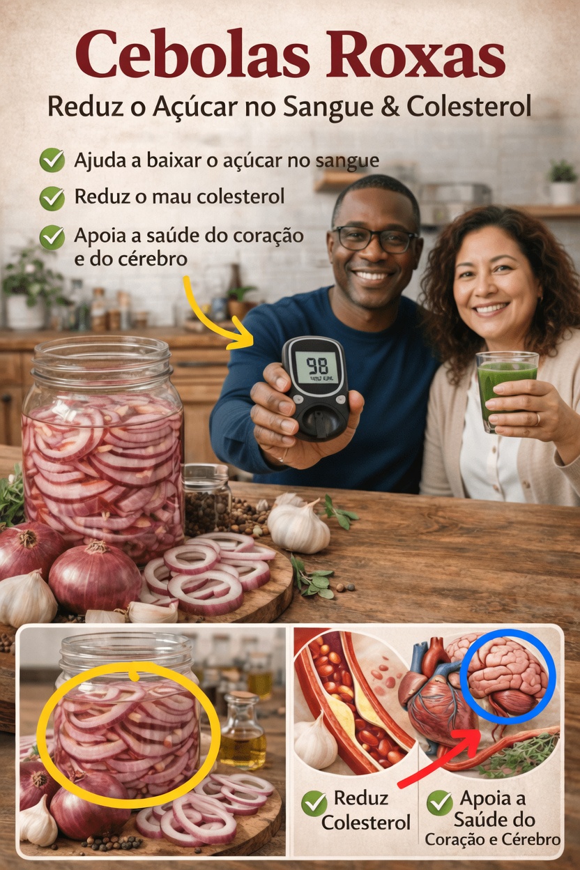 Cebolas roxas: maneiras simples de ajudar a manter níveis saudáveis de açúcar no sangue e colesterol