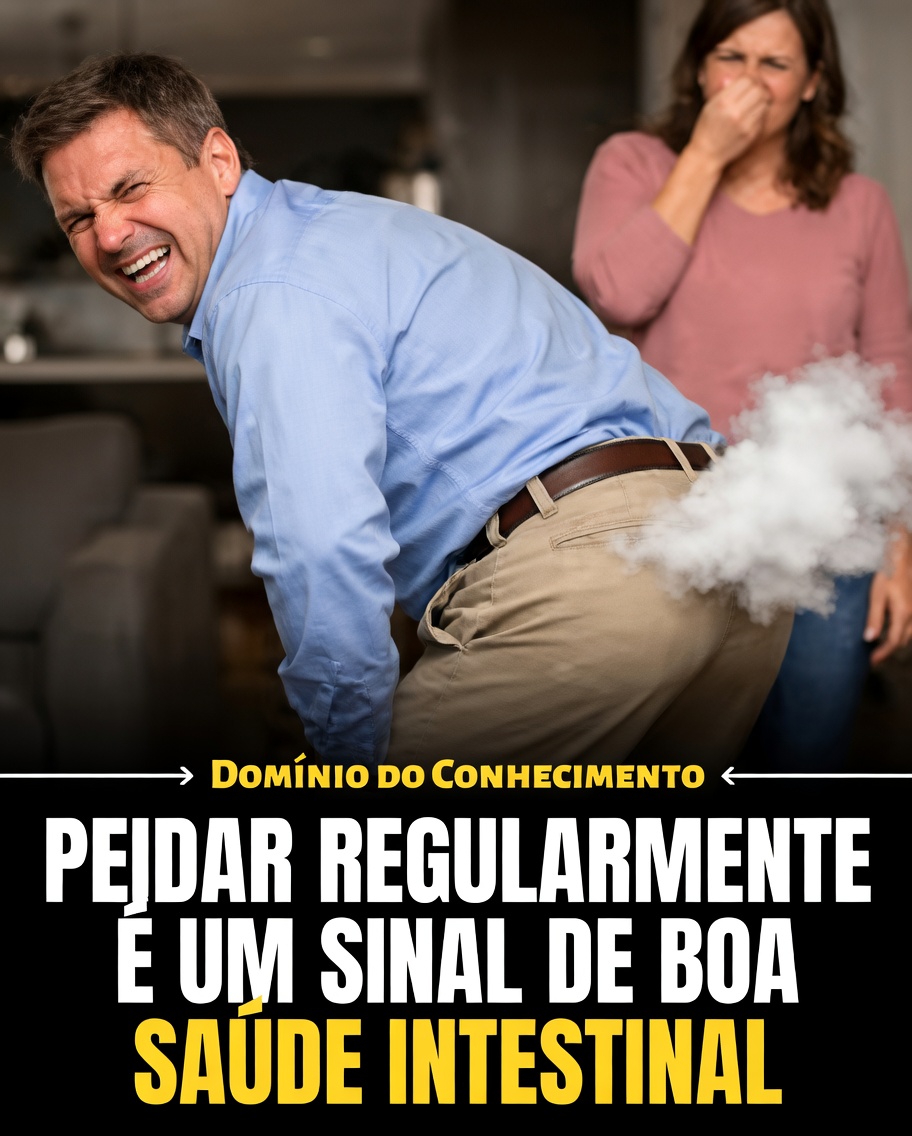Peidar regularmente é um sinal de boa saúde intestinal: o que a ciência nos diz sobre o seu intestino