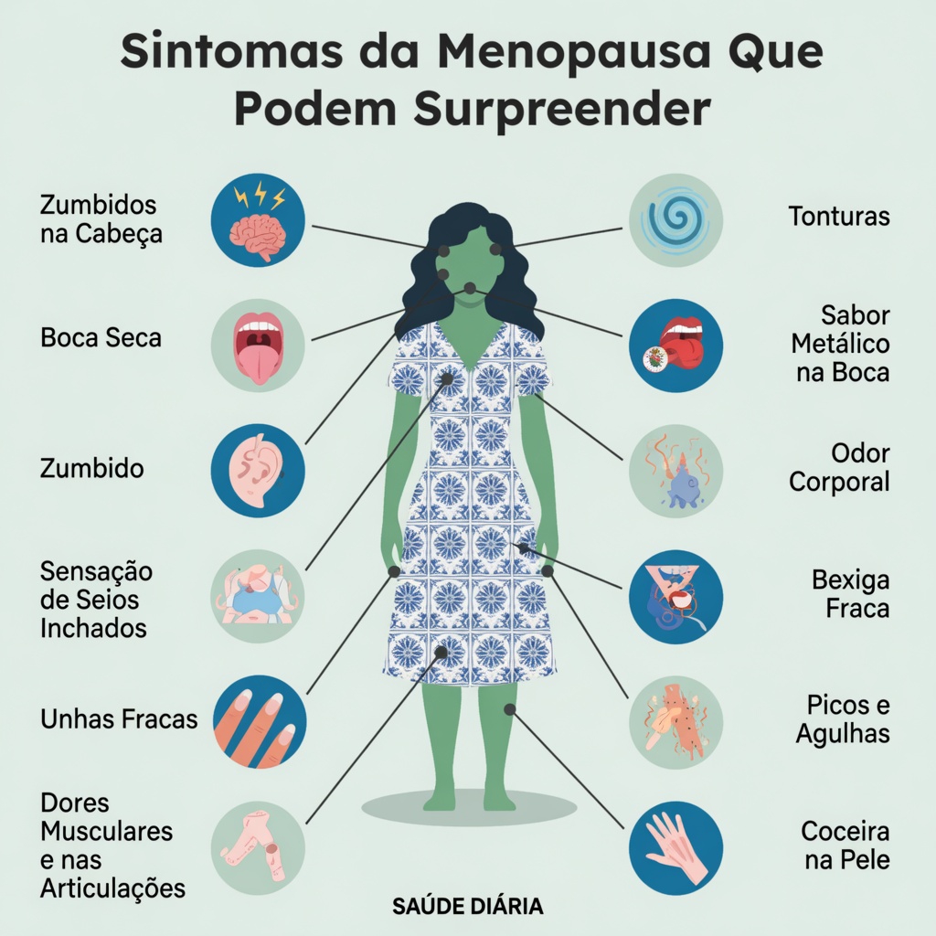 9 sintomas menos conhecidos da menopausa que muitas mulheres ignoram e hábitos diários simples que podem ajudar