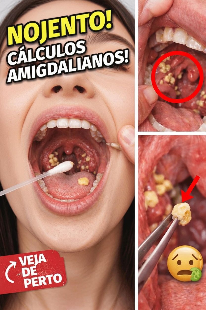 Por que o mau hálito persiste mesmo depois de escovar os dentes – As pedras nas amígdalas podem ser a razão oculta?