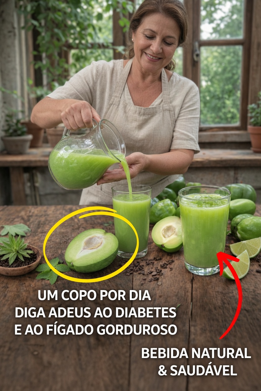 Uma Simples Bebida Verde Diária Pode Realmente Ajudar a Melhorar a Circulação, Equilibrar o Açúcar no Sangue e a Saúde do Fígado?