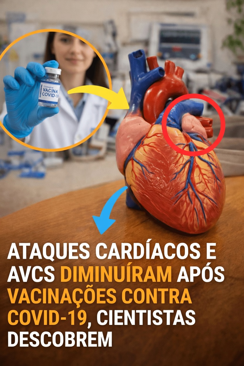 O que um estudo massivo com 46 milhões de adultos descobriu sobre ataques cardíacos e AVCs após as vacinações contra a COVID-19