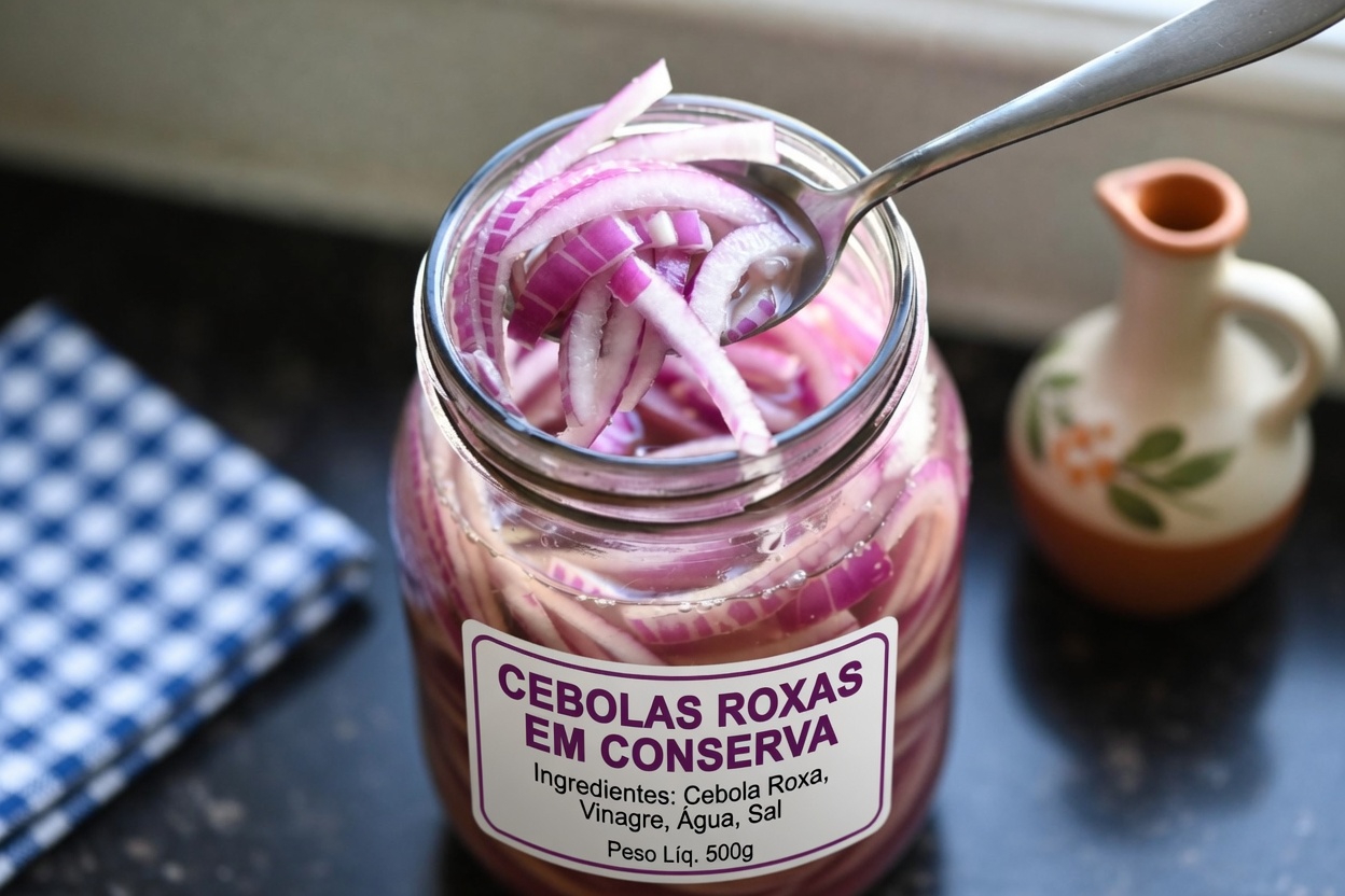 Você já experimentou este simples picles de cebola roxa para o bem-estar diário?