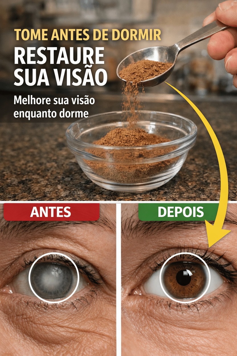 Descubra o Hábito de uma Colher Antes de Dormir que Adultos com Mais de 60 Anos Estão Explorando para Apoiar a Visão Naturalmente