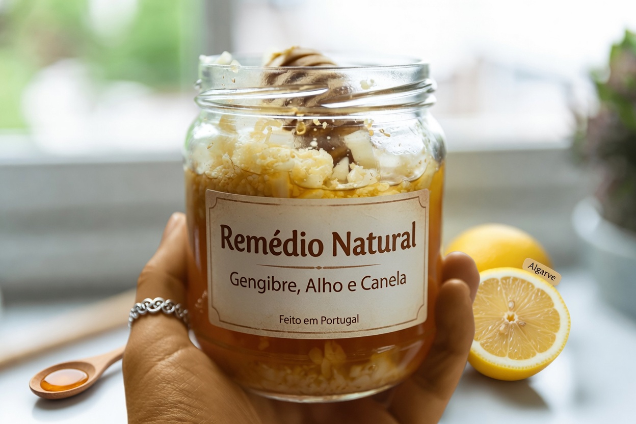 Você já experimentou esta simples mistura de gengibre, cebola, alho, limão e mel?