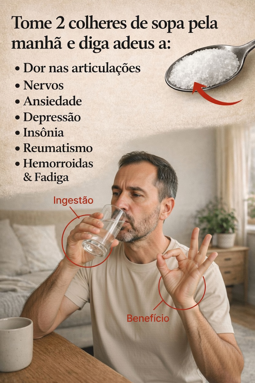Rotina com Sal de Epsom Rico em Magnésio: Este Simples Hábito Matinal Pode Ajudar no Seu Bem-Estar Diário?