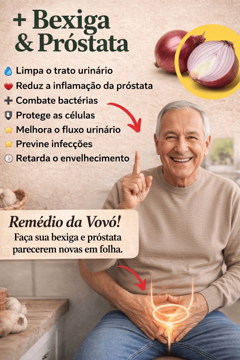 Descubra como as cascas de cebola e de frutas podem ajudar na saúde da próstata e da bexiga