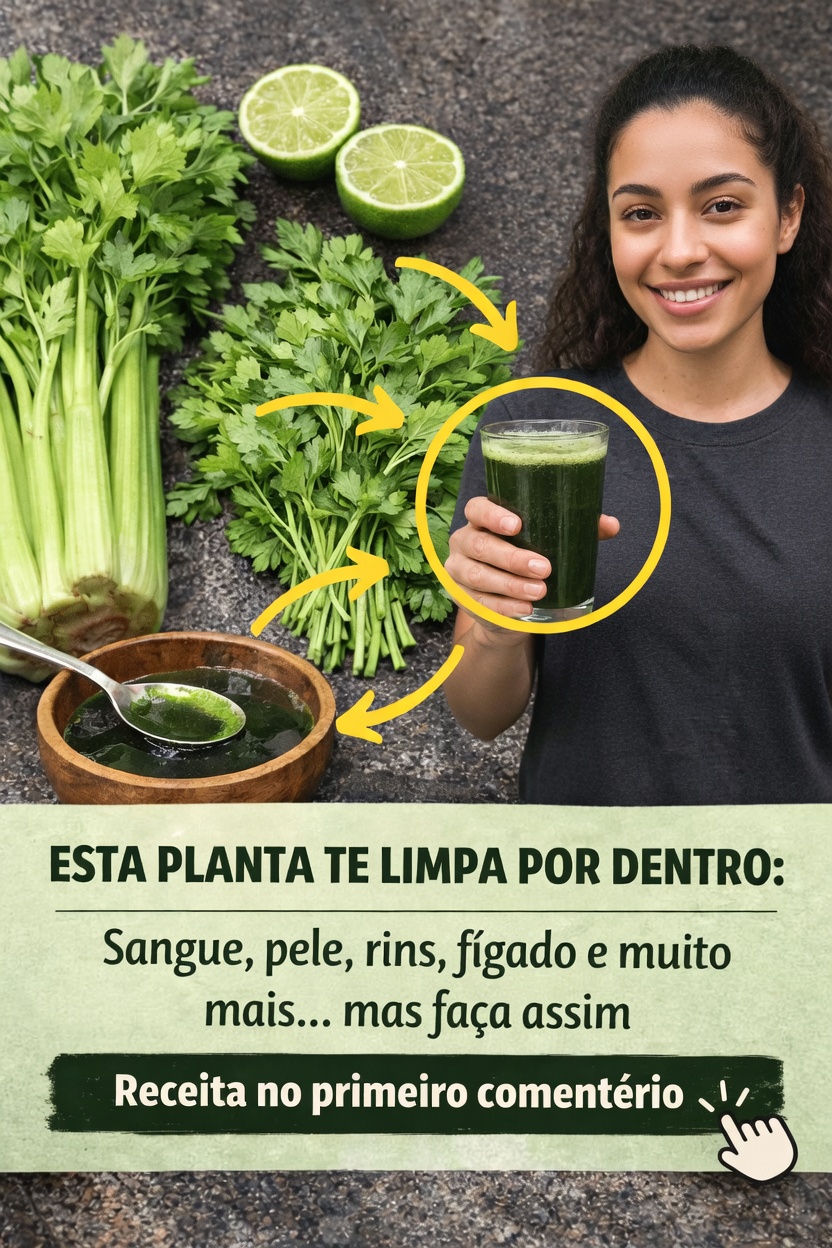 A Poderosa Receita de Suco Verde de Que Todo Mundo Está Falando: Como Fazer Suco de Aipo e Salsa em Casa