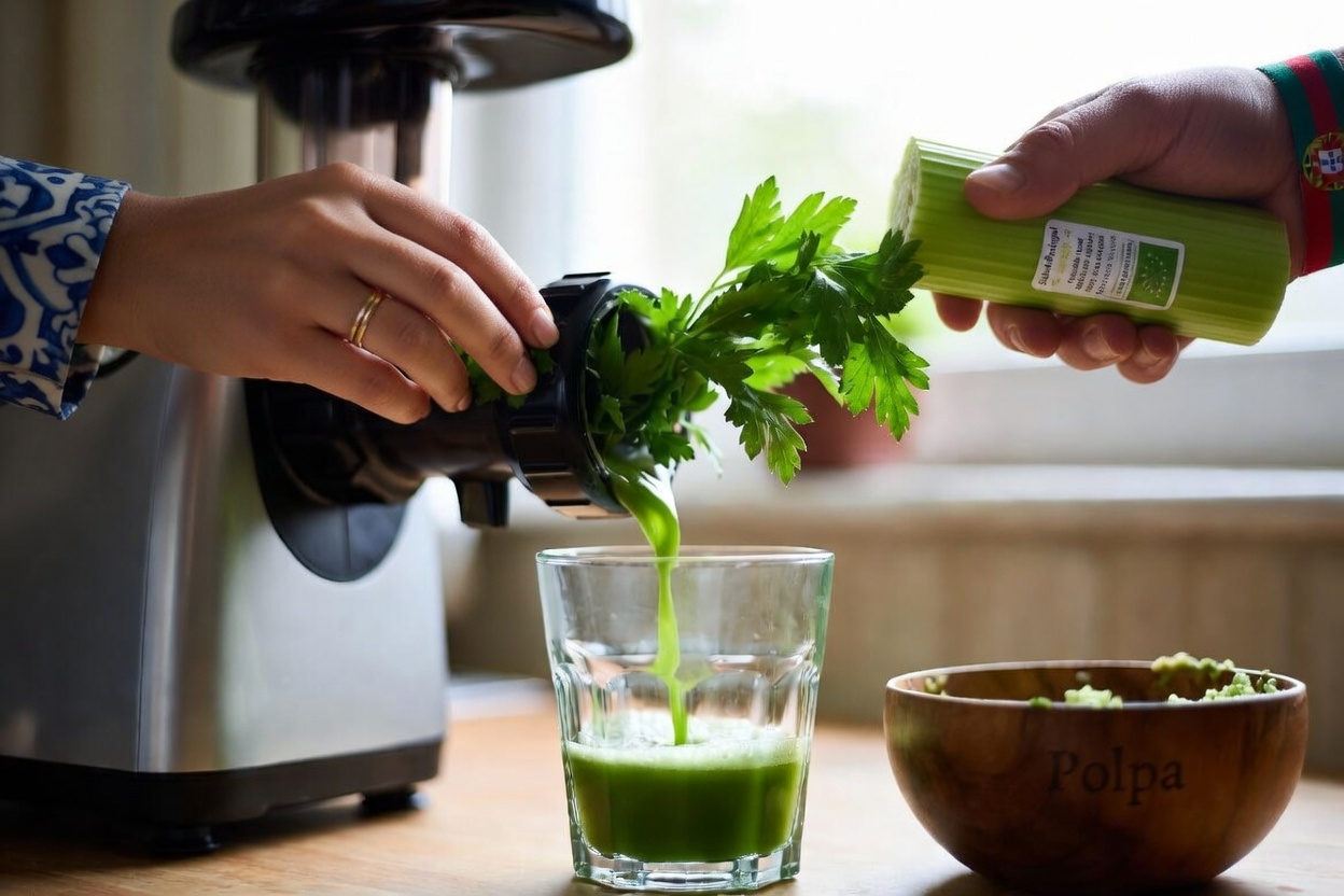 A Poderosa Receita de Suco Verde de Que Todo Mundo Está Falando: Como Fazer Suco de Aipo e Salsa em Casa
