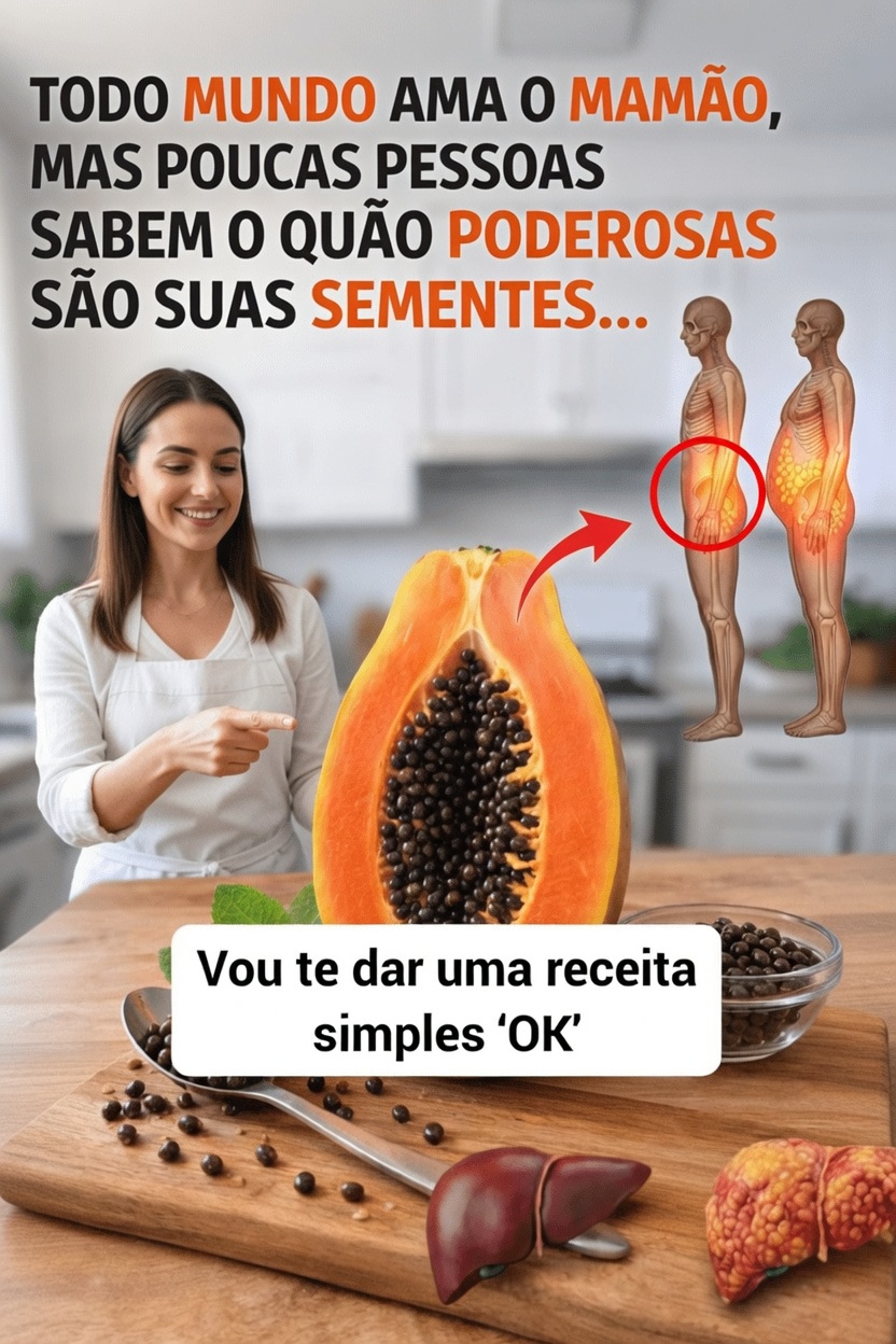 Sementes de mamão: o que todos adoram na fruta, mas poucos conhecem sobre as poderosas sementes em seu interior