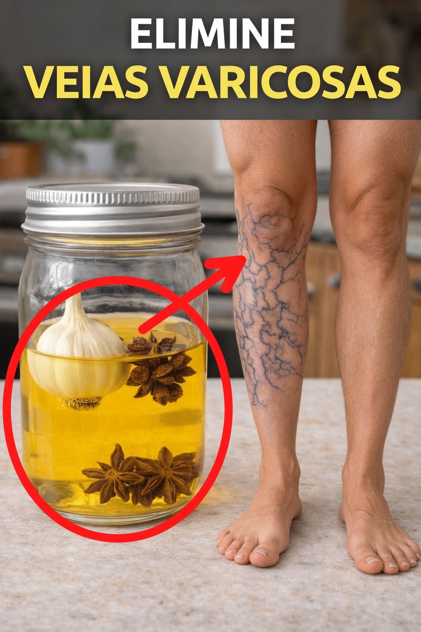 Remédio Caseiro Natural para Varizes: Receita com Alho, Cravos-da-Índia e Azeite de Oliva