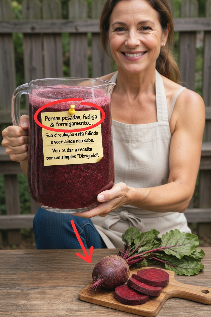 Sentindo pernas pesadas, fadiga e formigamento? Descubra dicas práticas e uma receita natural para ajudar na sua circulação